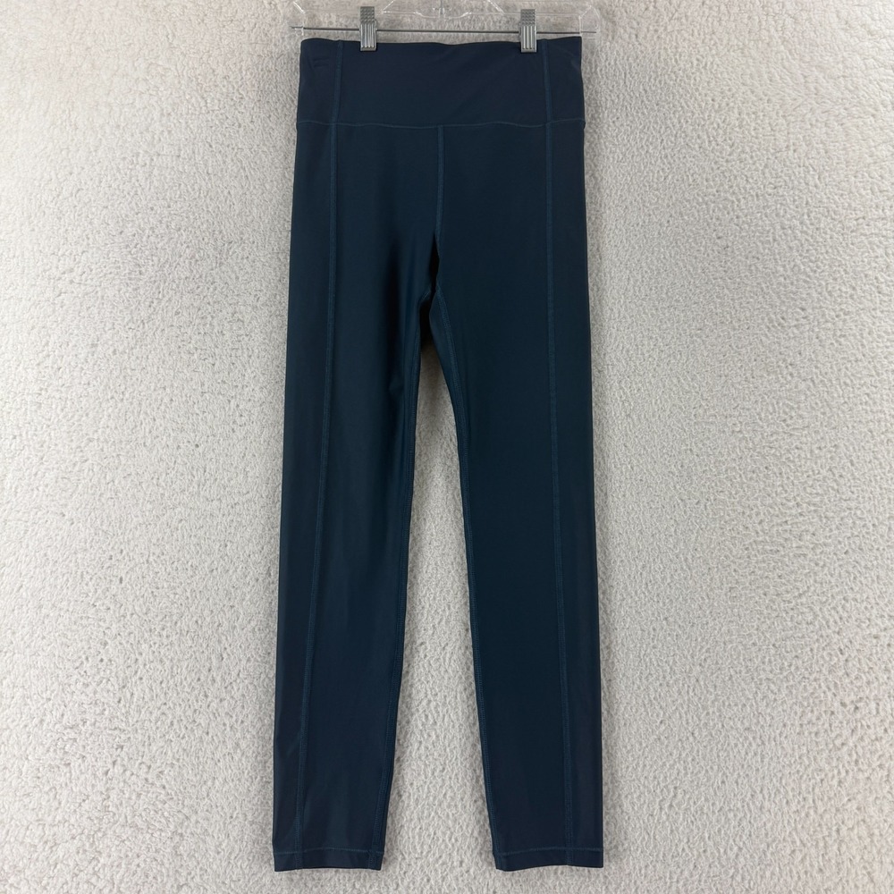 Sweaty Betty 7/8 Leggings Womens Small Blue‎ Green Pull On Stretch Yoga Gym